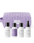 Alcôve Care to Go Hair Kit for Hydration including Hydrating Shampoo and Conditioner, Restructuring Mask and Multitasking Mist