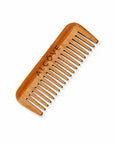 Bamboo Comb with Alcôve written on it