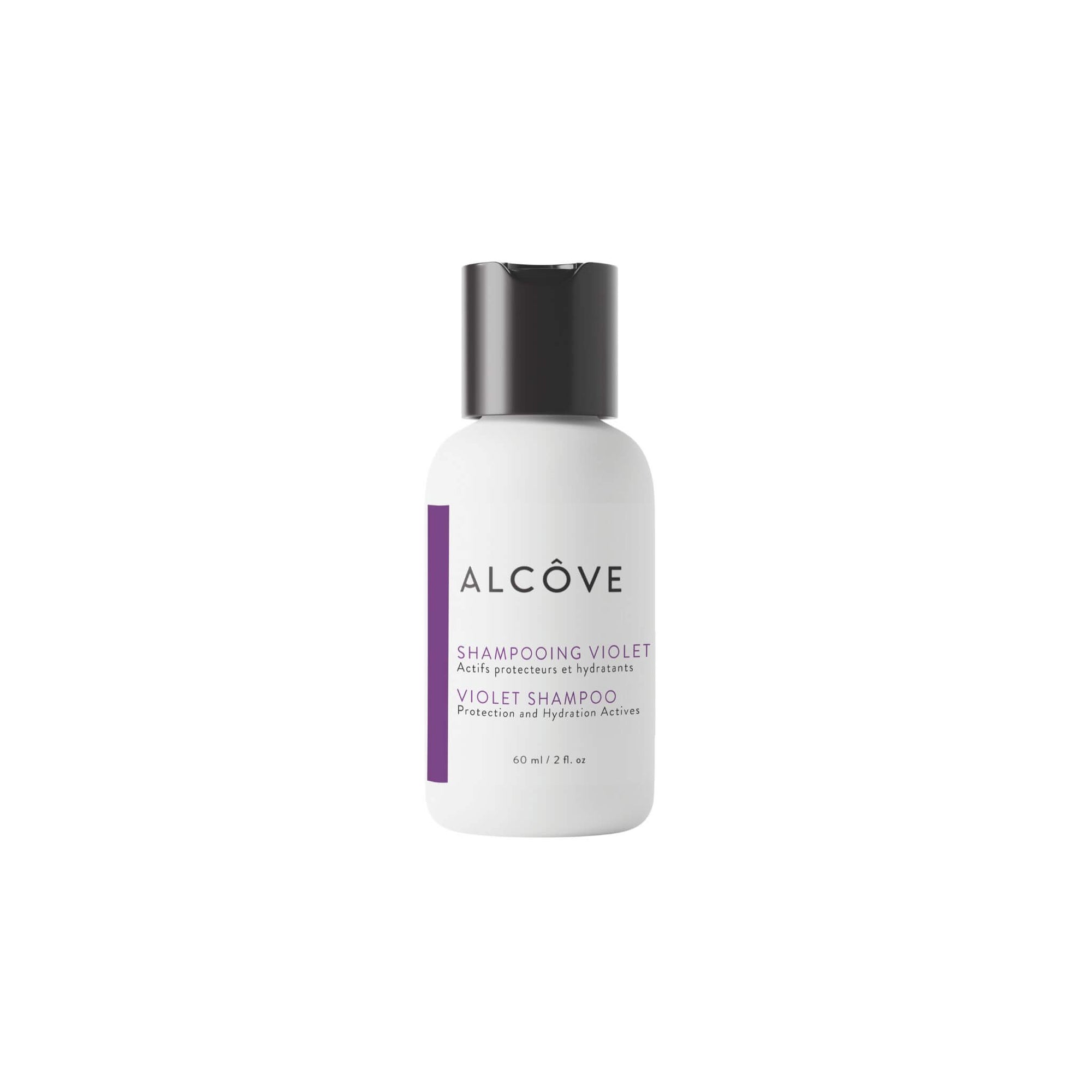 Alcôve Mini Violet Shampoo Travel Size for Blonde Hair