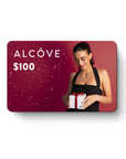 Alcove Hair $25 Gift Card in red