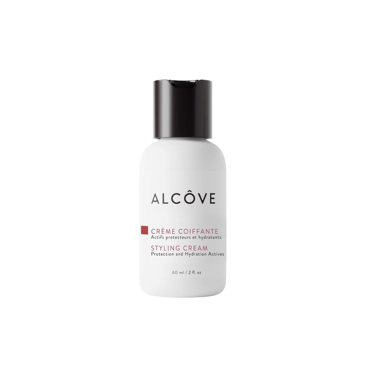 Bottle of Alcove Mini Styling Cream for Protection and Hydration 60 ml