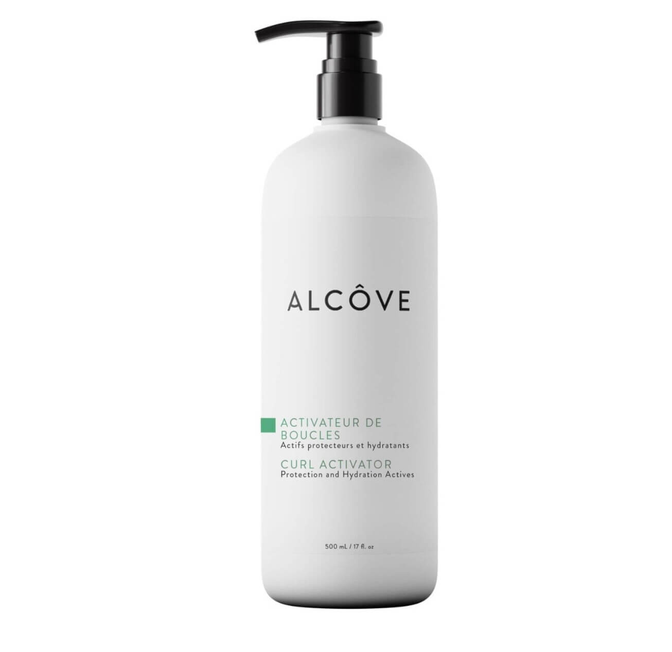 Alcôve Hair 500ml Curl Activator Bottle for curl definition, hydration and volume